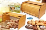 Wooden Bread Storage Box - Image 2